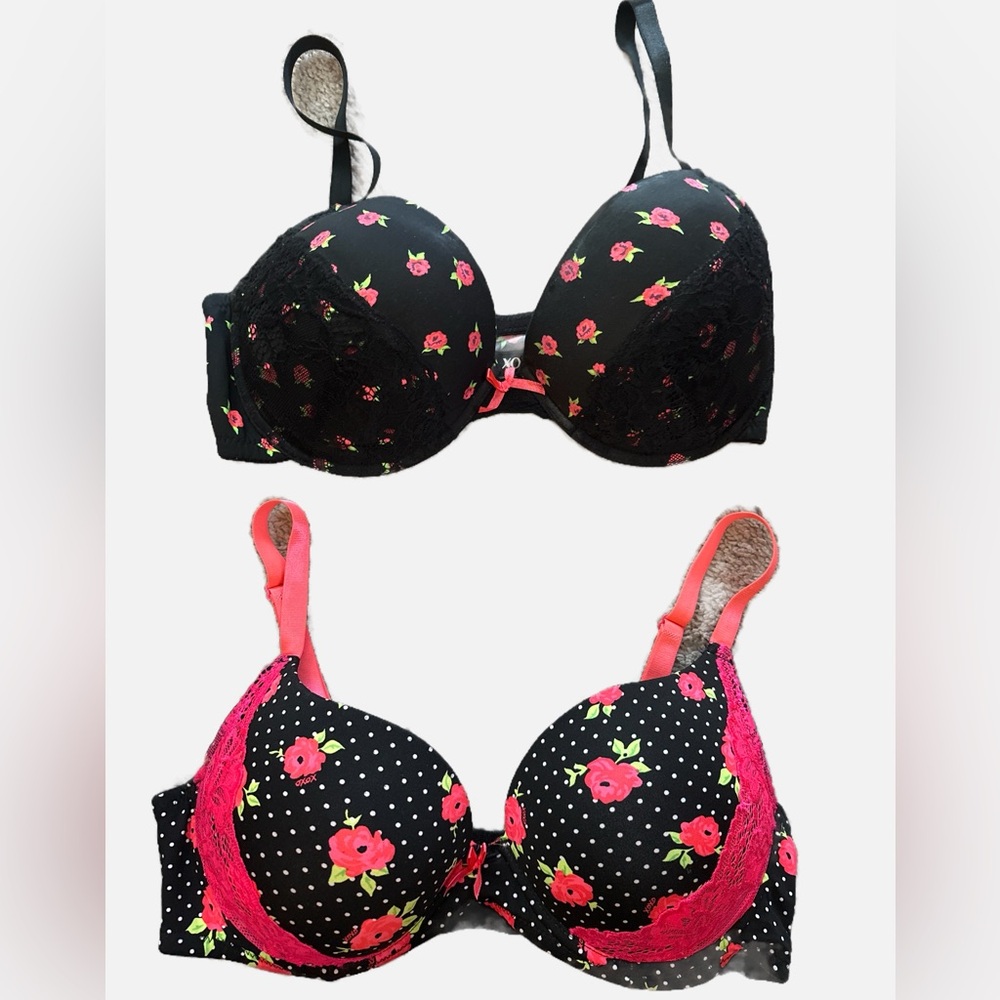 XOXO 34D Floral Bras